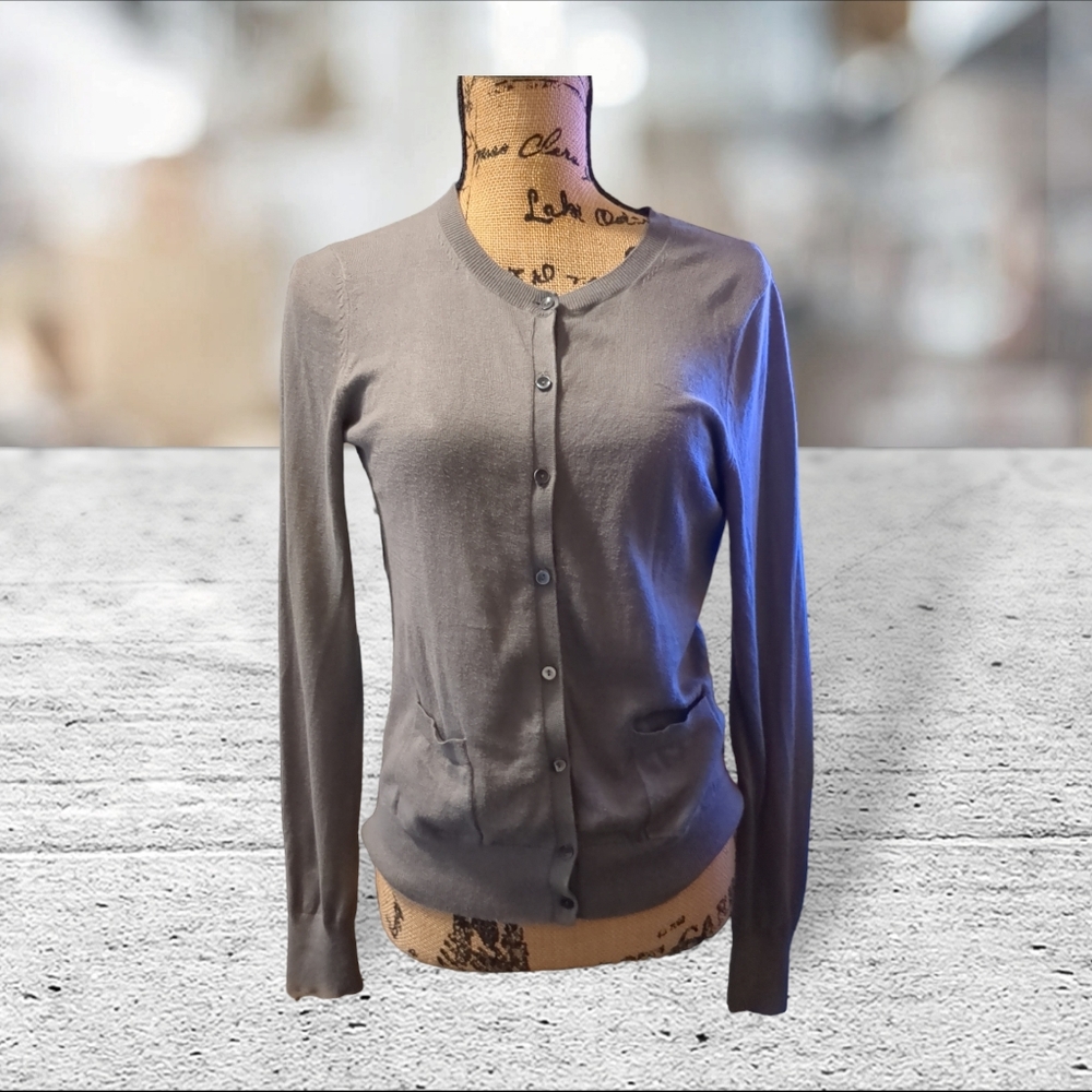 Banana Republic button down cotton/cashmere top size S